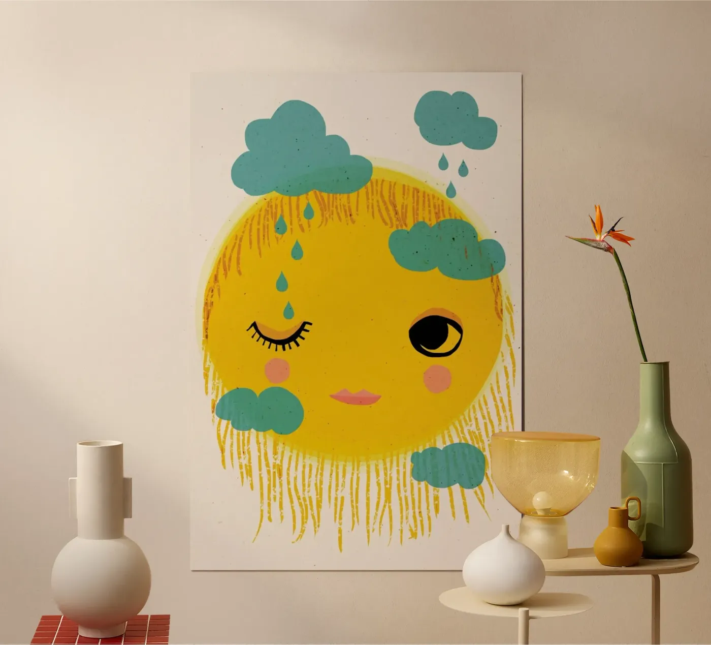 Sun And Rain poster da treechild