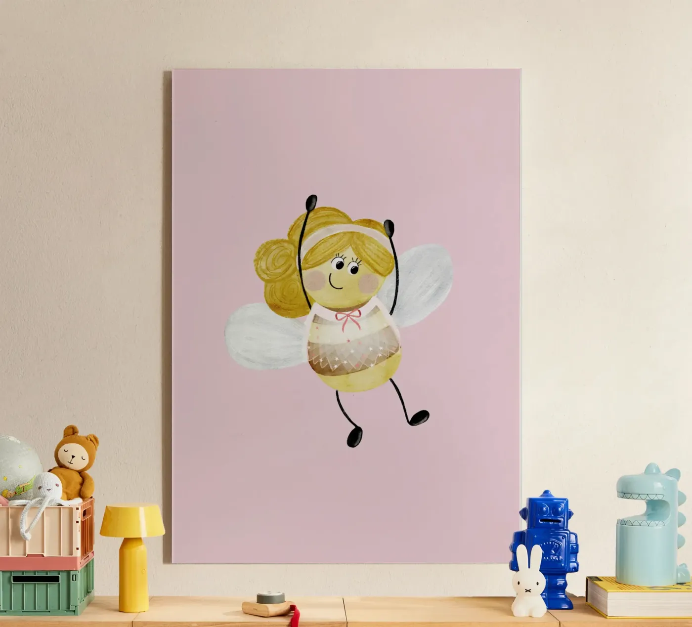 Bee happy Bee dances plexiglass da HummelBär