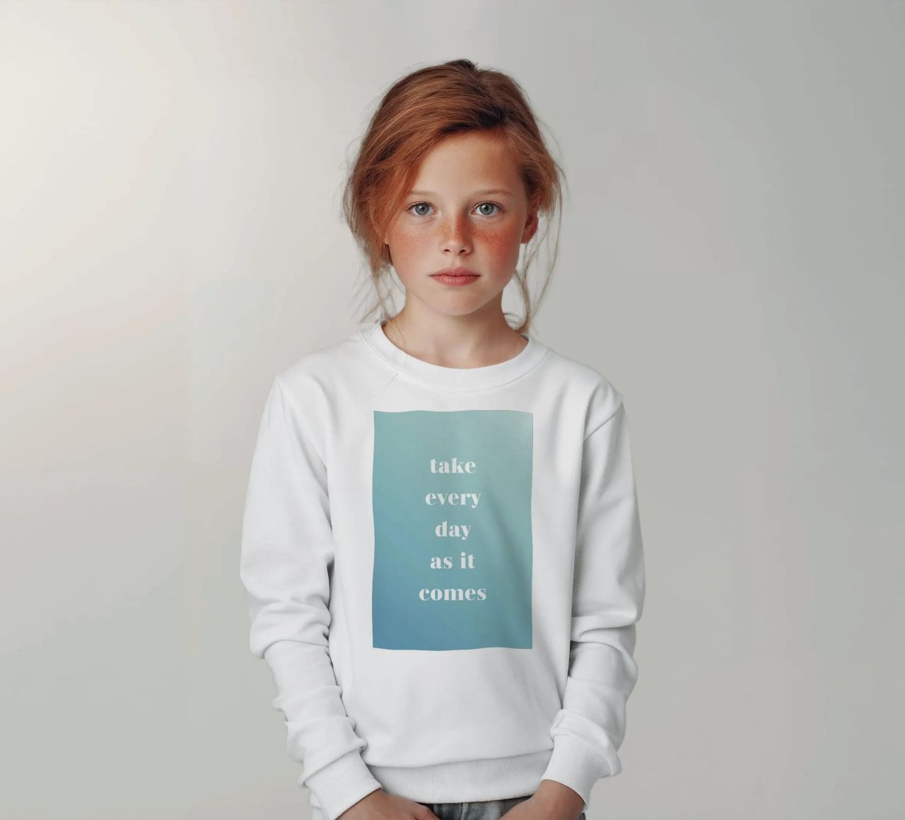 Take Every Day felpa bambino da Studio One