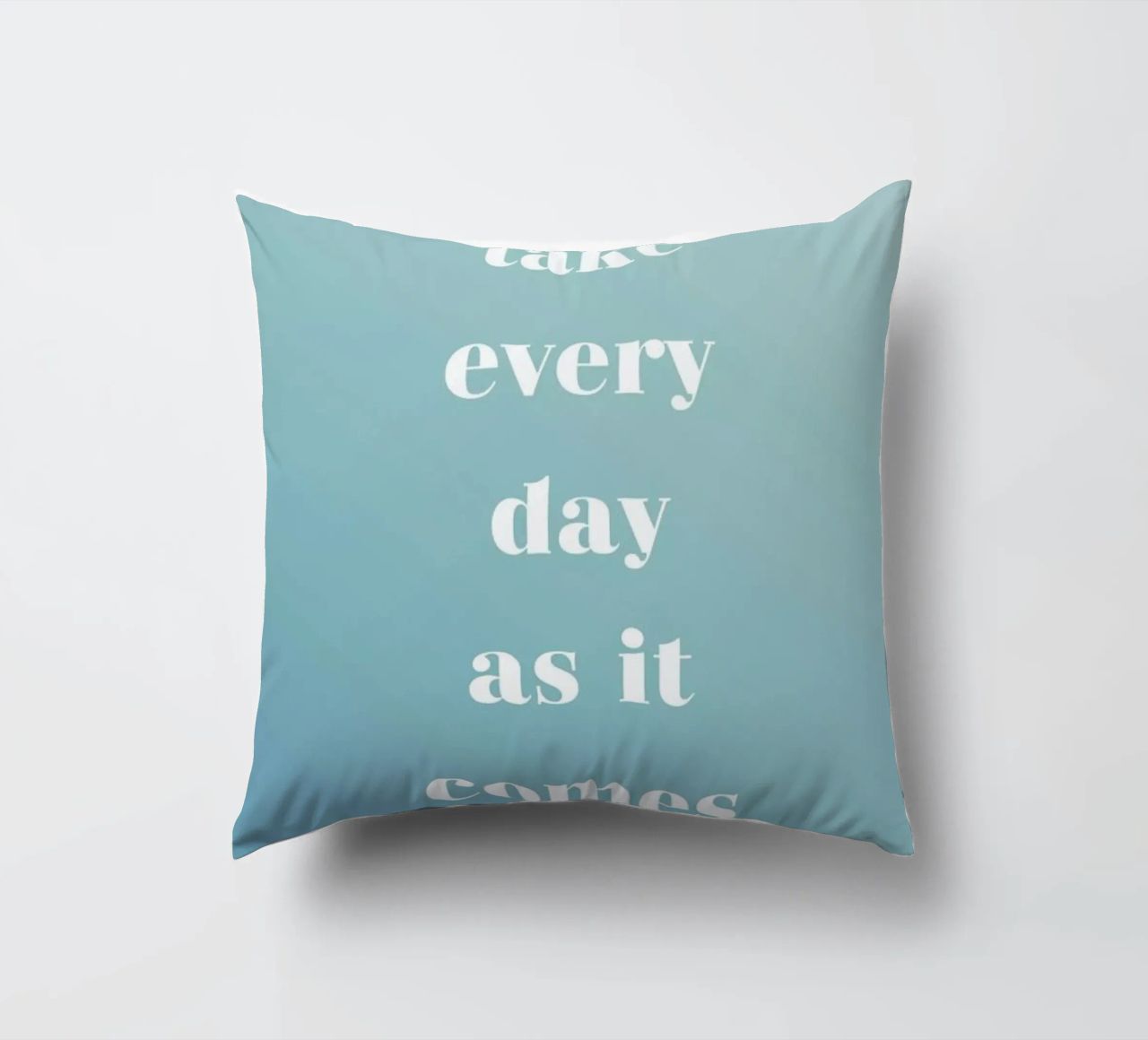 Take Every Day cuscino da Studio One