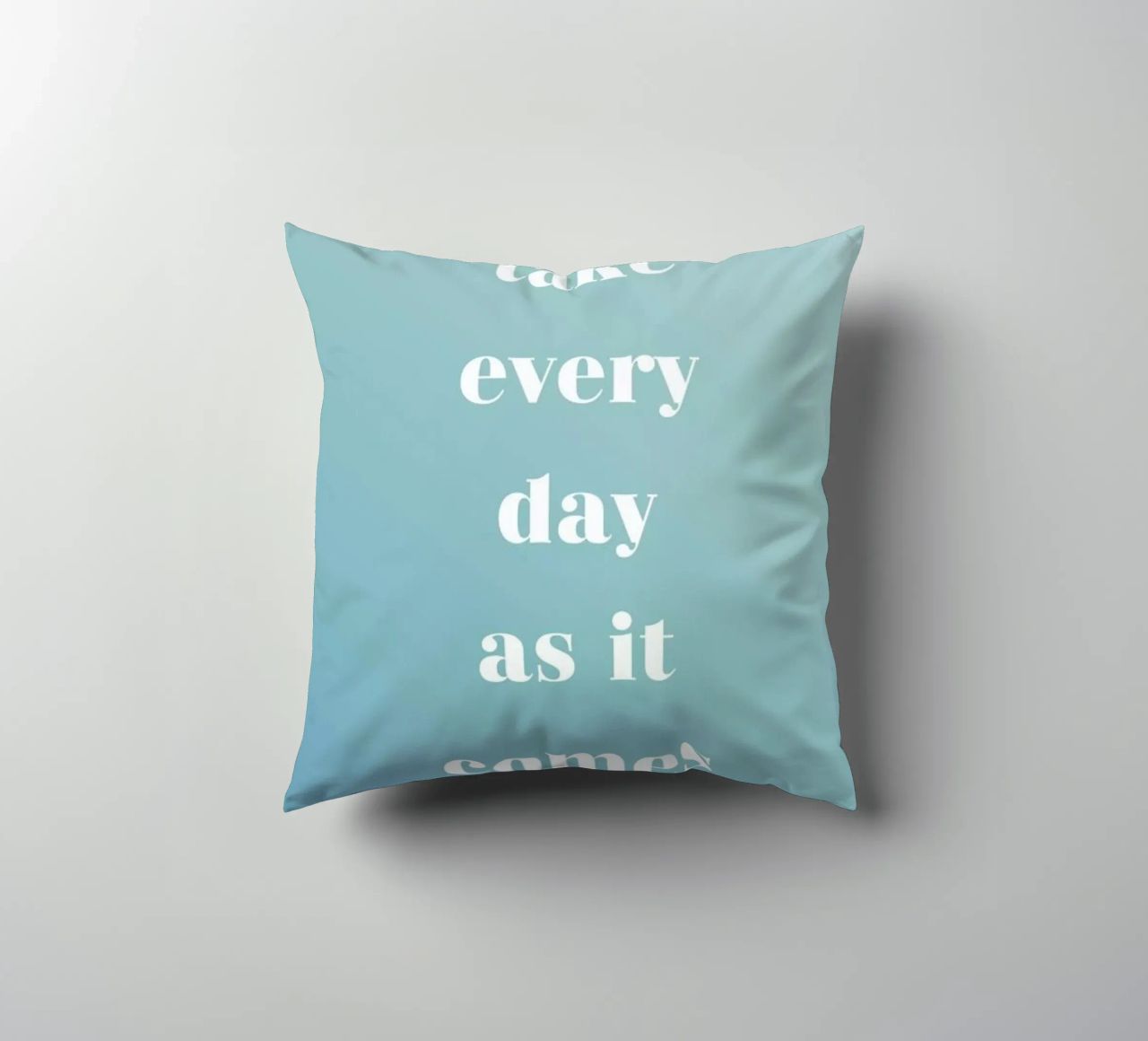 Take Every Day cuscino da Studio One