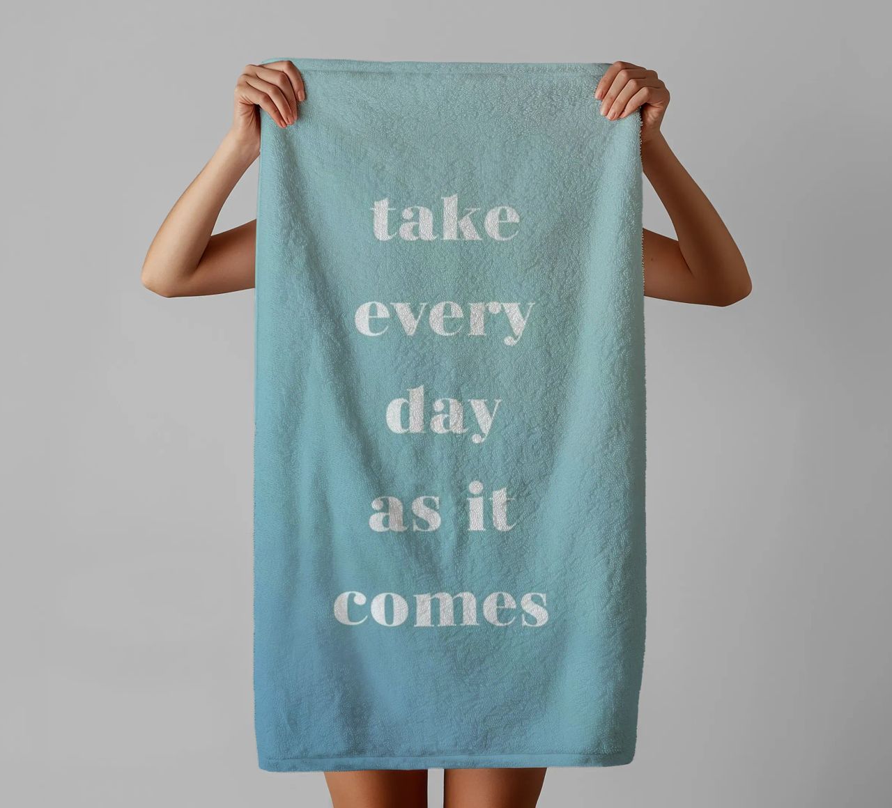 Take Every Day asciugamano da bagno da Studio One