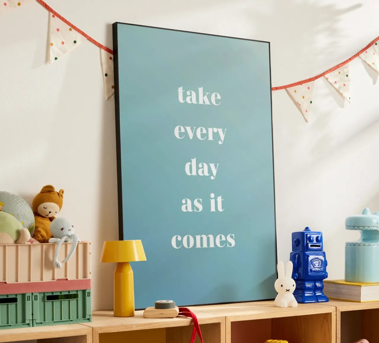 Take Every Day alluminio dibond da Studio One
