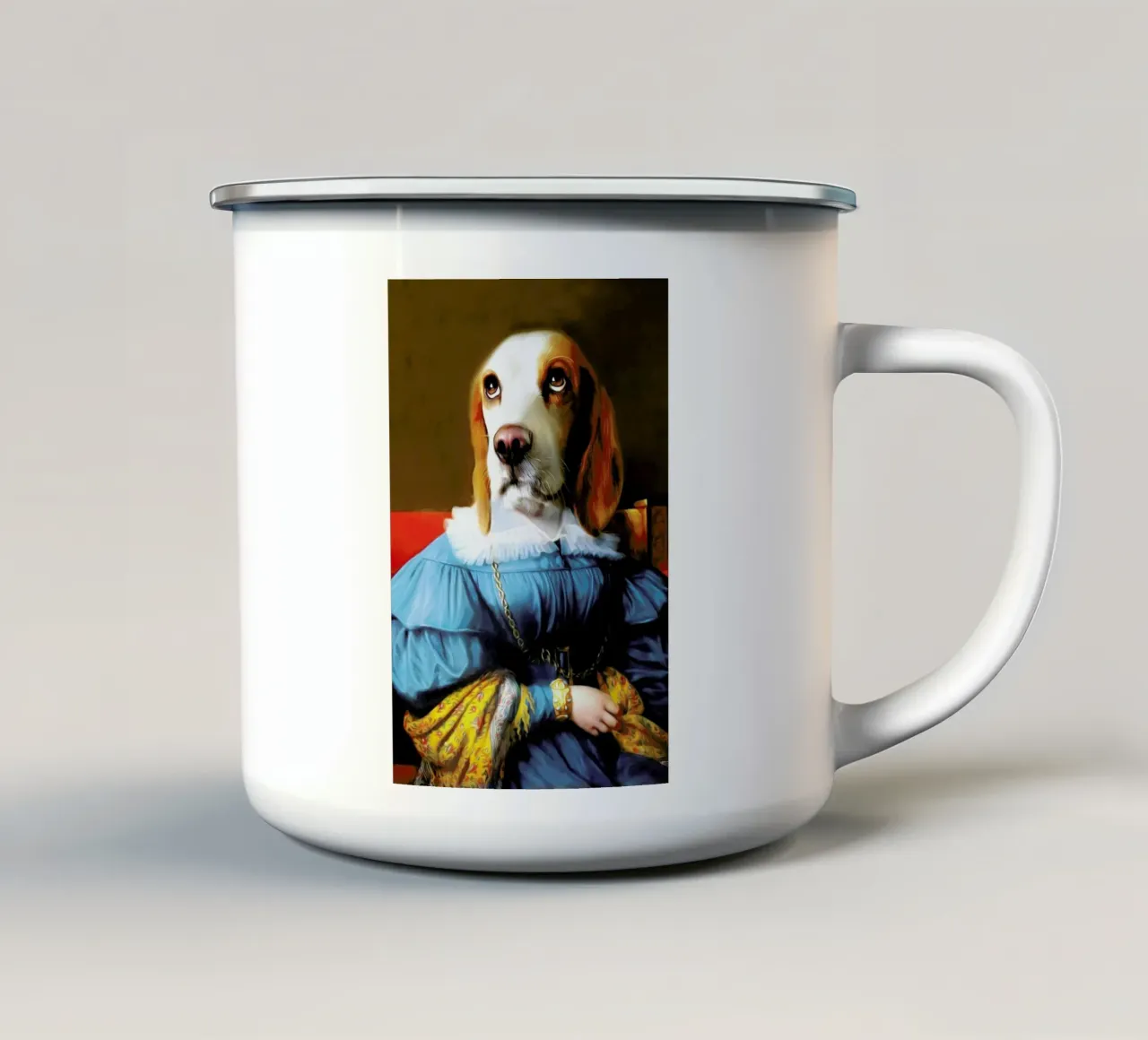 Elfie tazza in smalto da Tein Lucasson