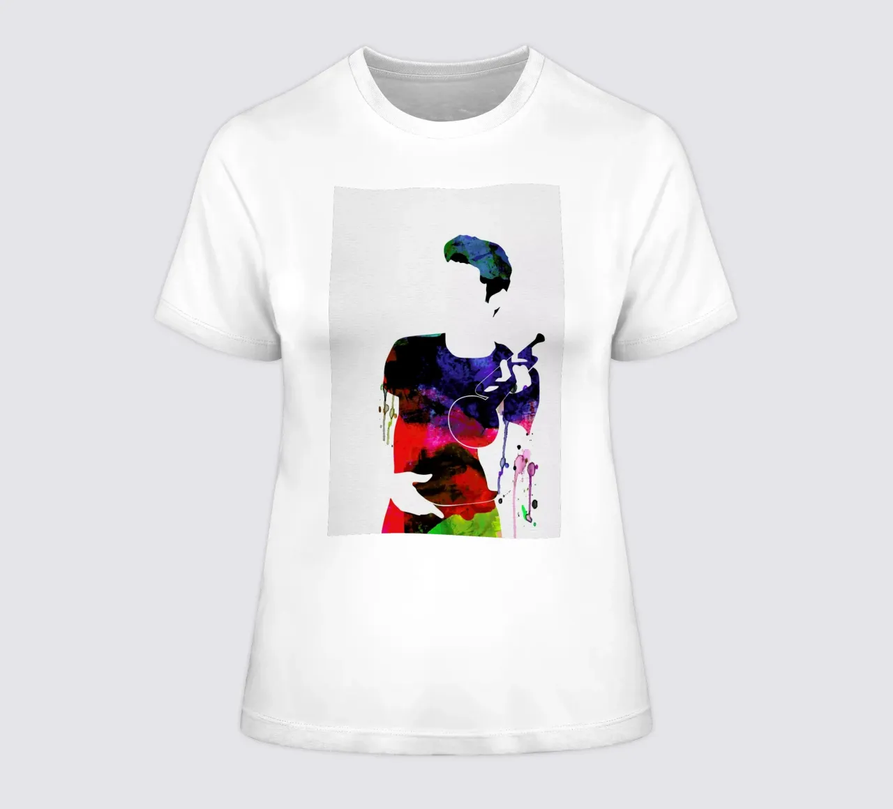 Chet Baker t-shirt da donna da Naxart