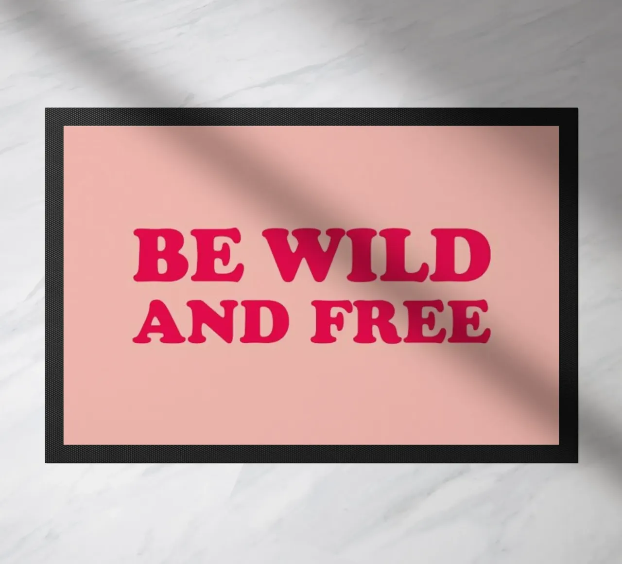 Be Wild and Free - Pink zerbino da Studio One
