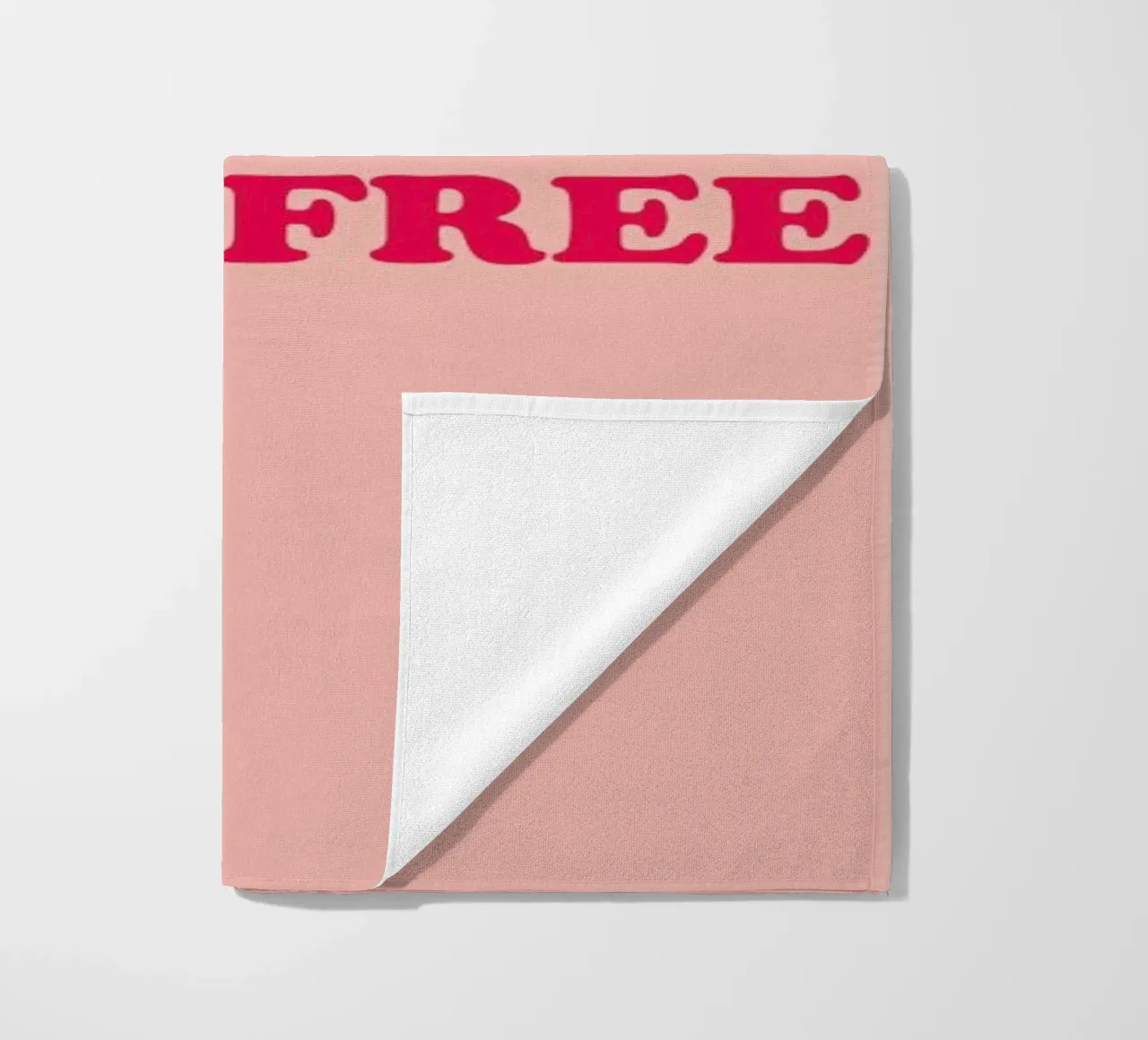 Be Wild and Free - Pink telo mare da Studio One