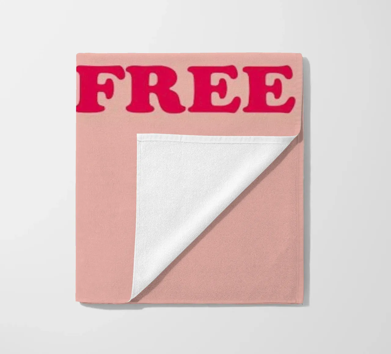 Be Wild and Free - Pink telo mare da Studio One