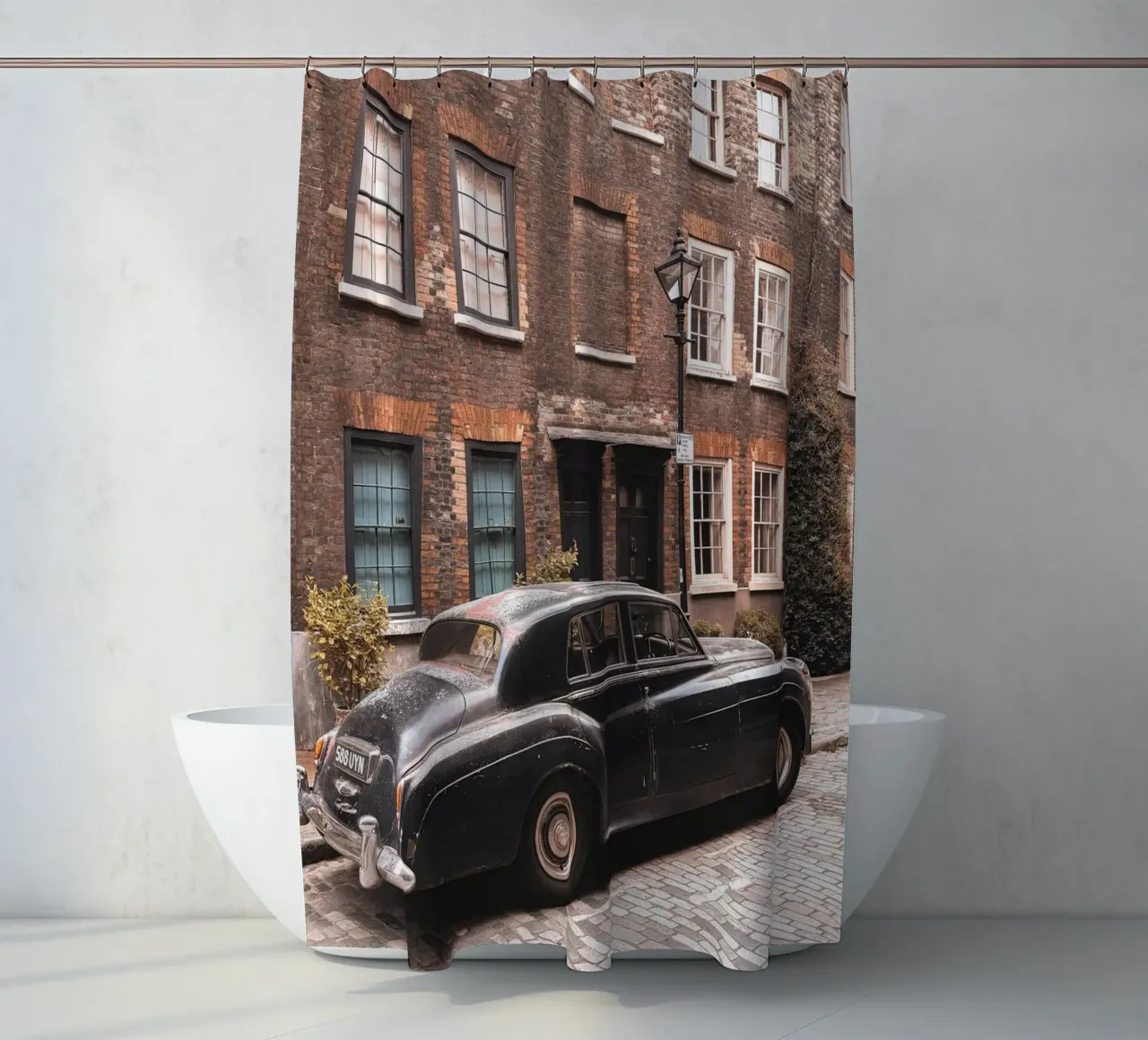 Londra, Inghilterra I Auto d'epoca a Shoreditch tenda da doccia da Julie Travel Photography
