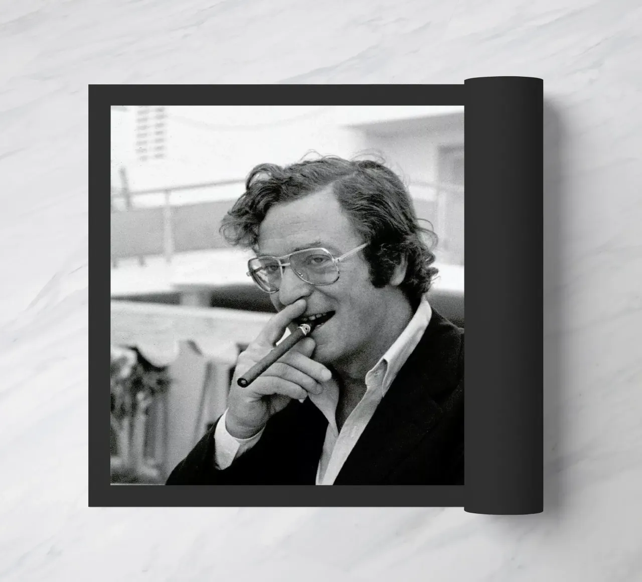 Michael Caine & Sean Connery on Set doormat by Gallery Print and Art Limited