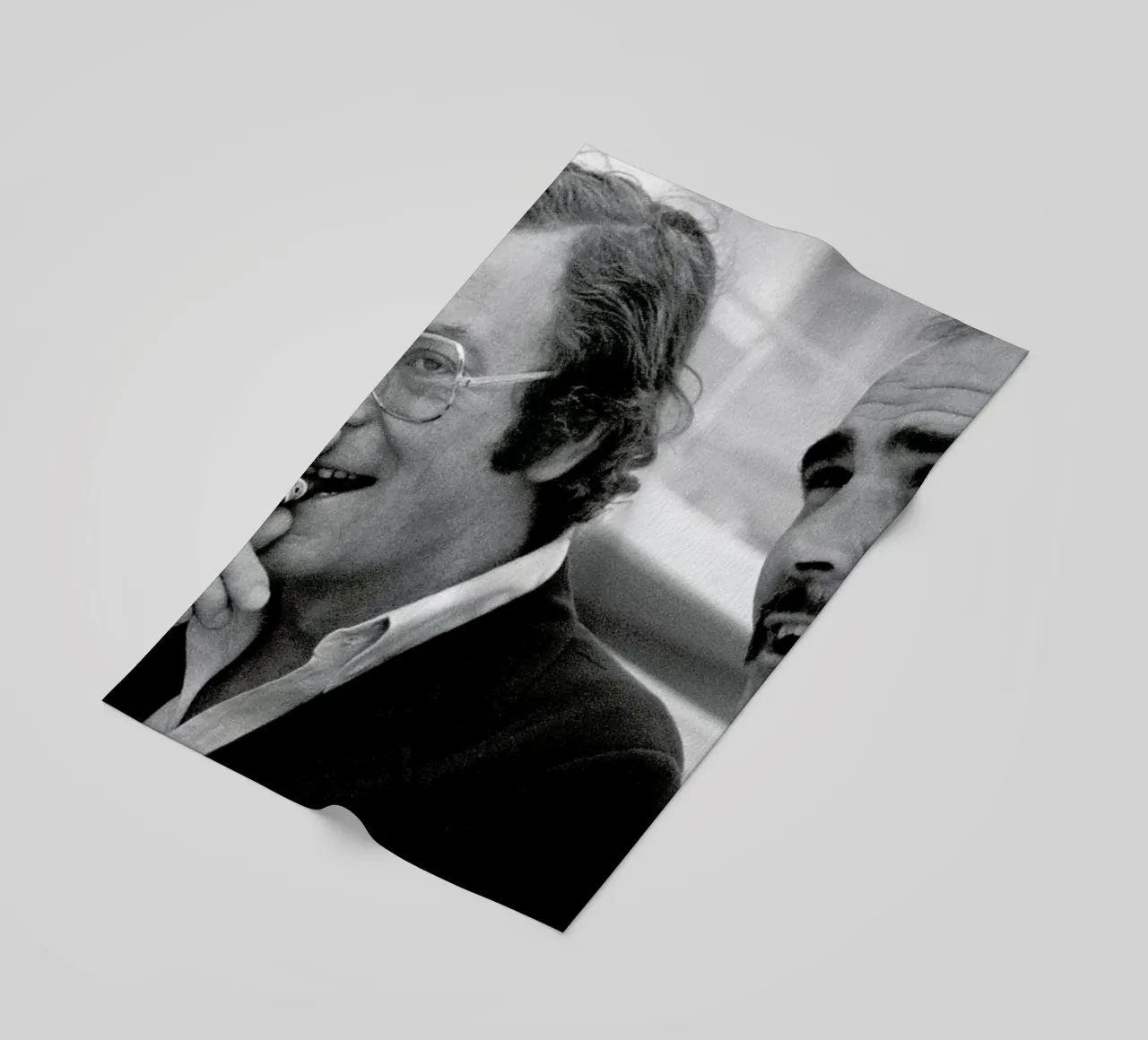 Michael Caine & Sean Connery on Set telo mare da Gallery Print and Art Limited