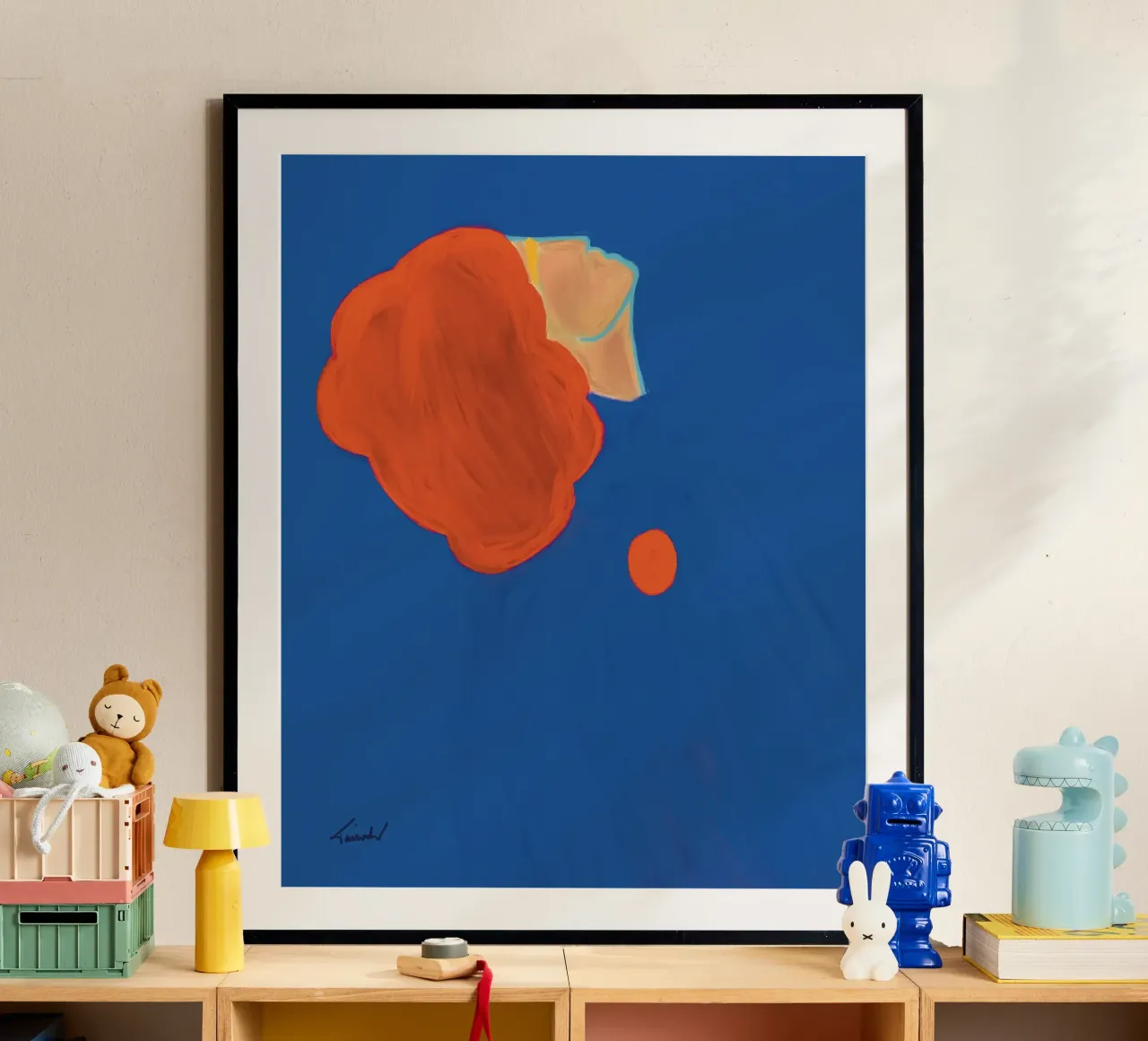 L'attrice poster con telaio in plastica da tainah negreiros