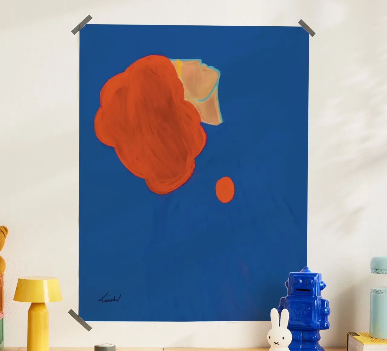 L'attrice poster con telaio in plastica da tainah negreiros