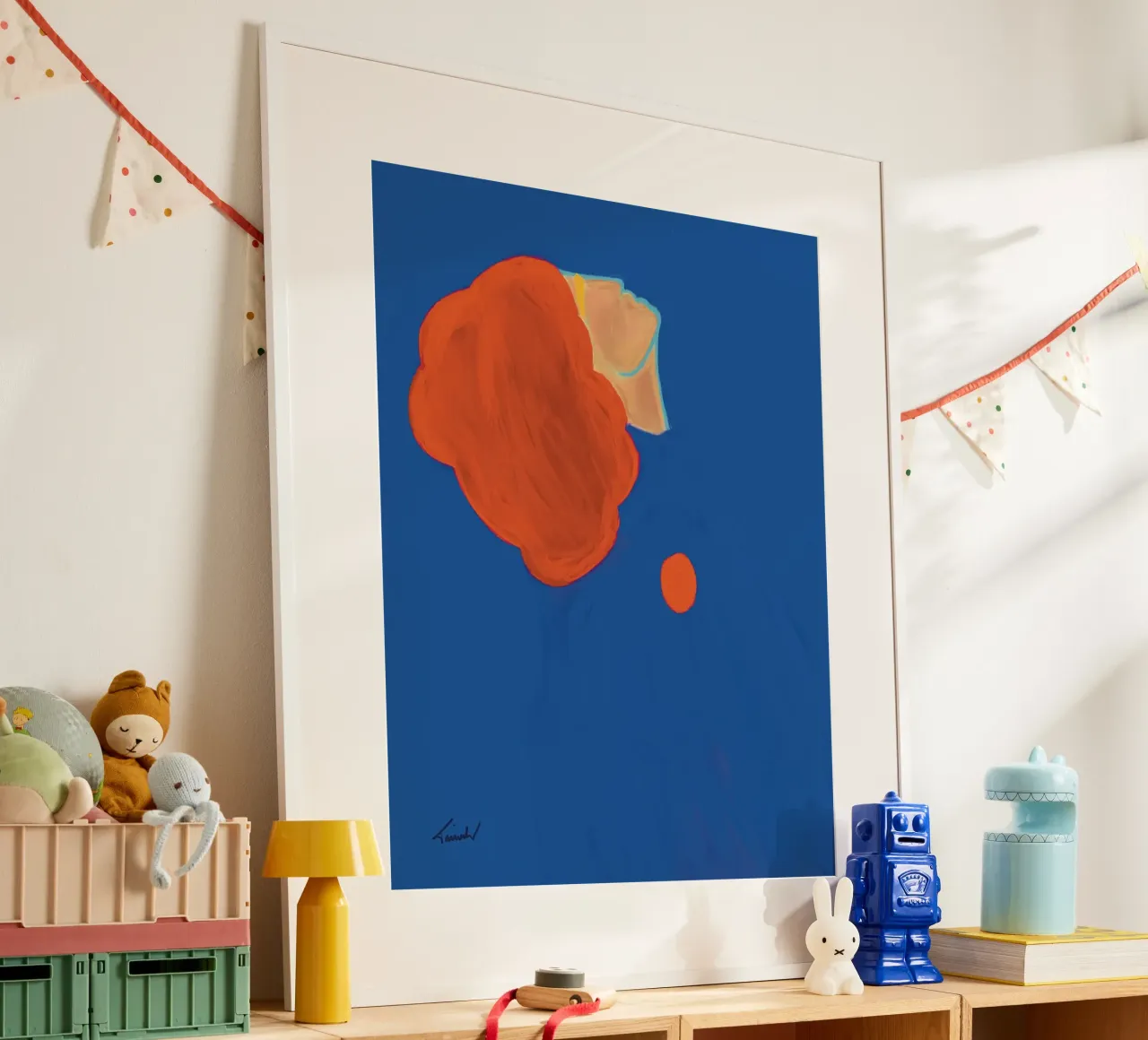 L'attrice poster con telaio in plastica da tainah negreiros