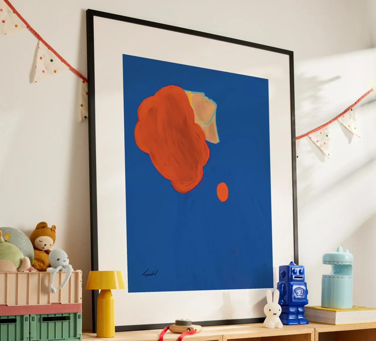 L'attrice poster con telaio in plastica da tainah negreiros