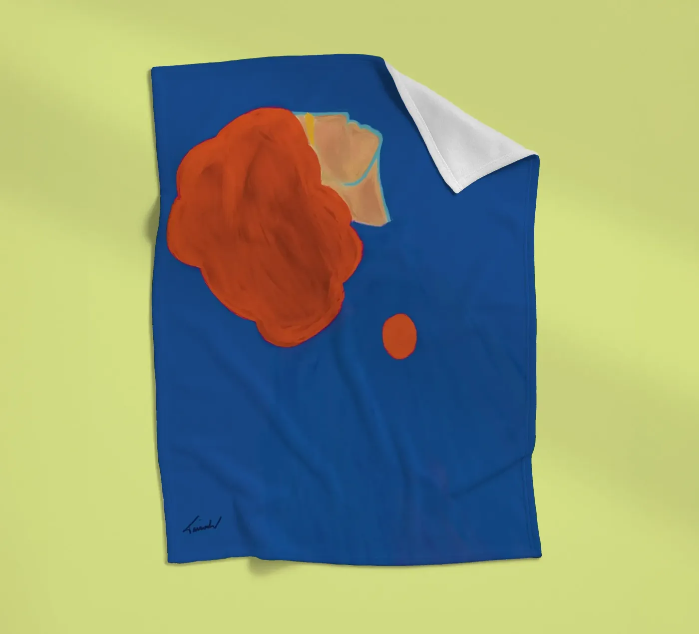 Die Schauspielerin Fleecedecke von tainah negreiros