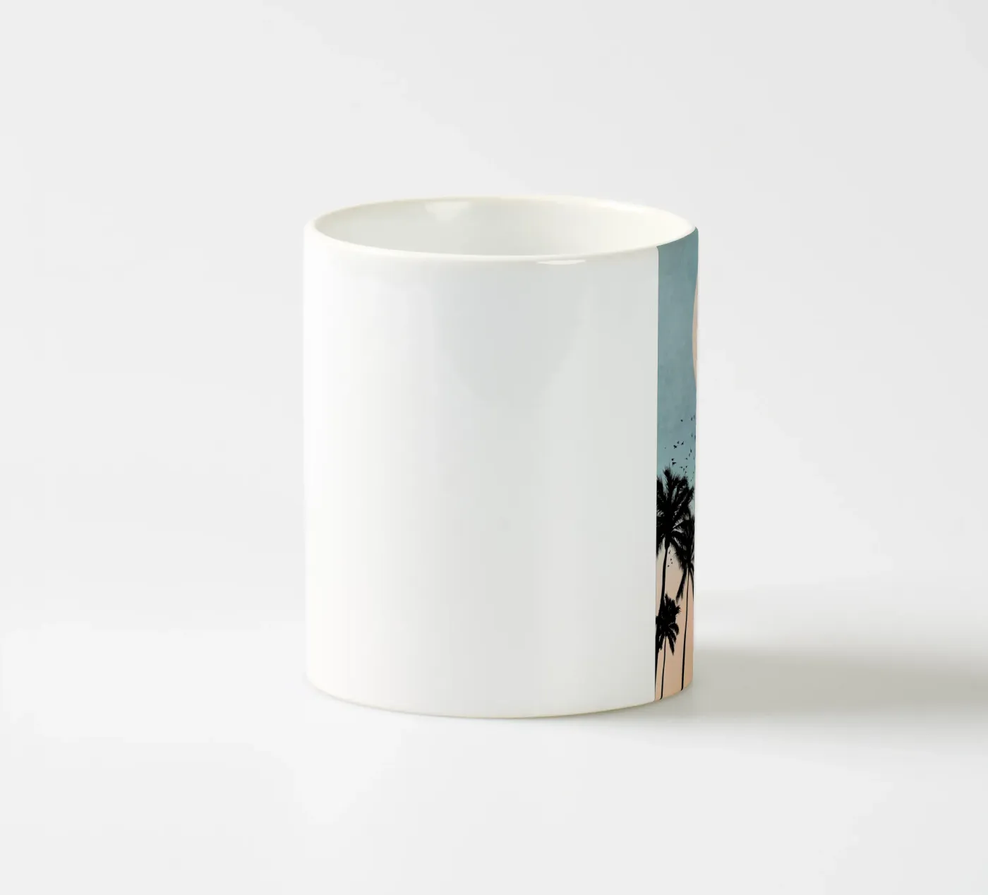 Sunrise ceramic mug by Kubistika