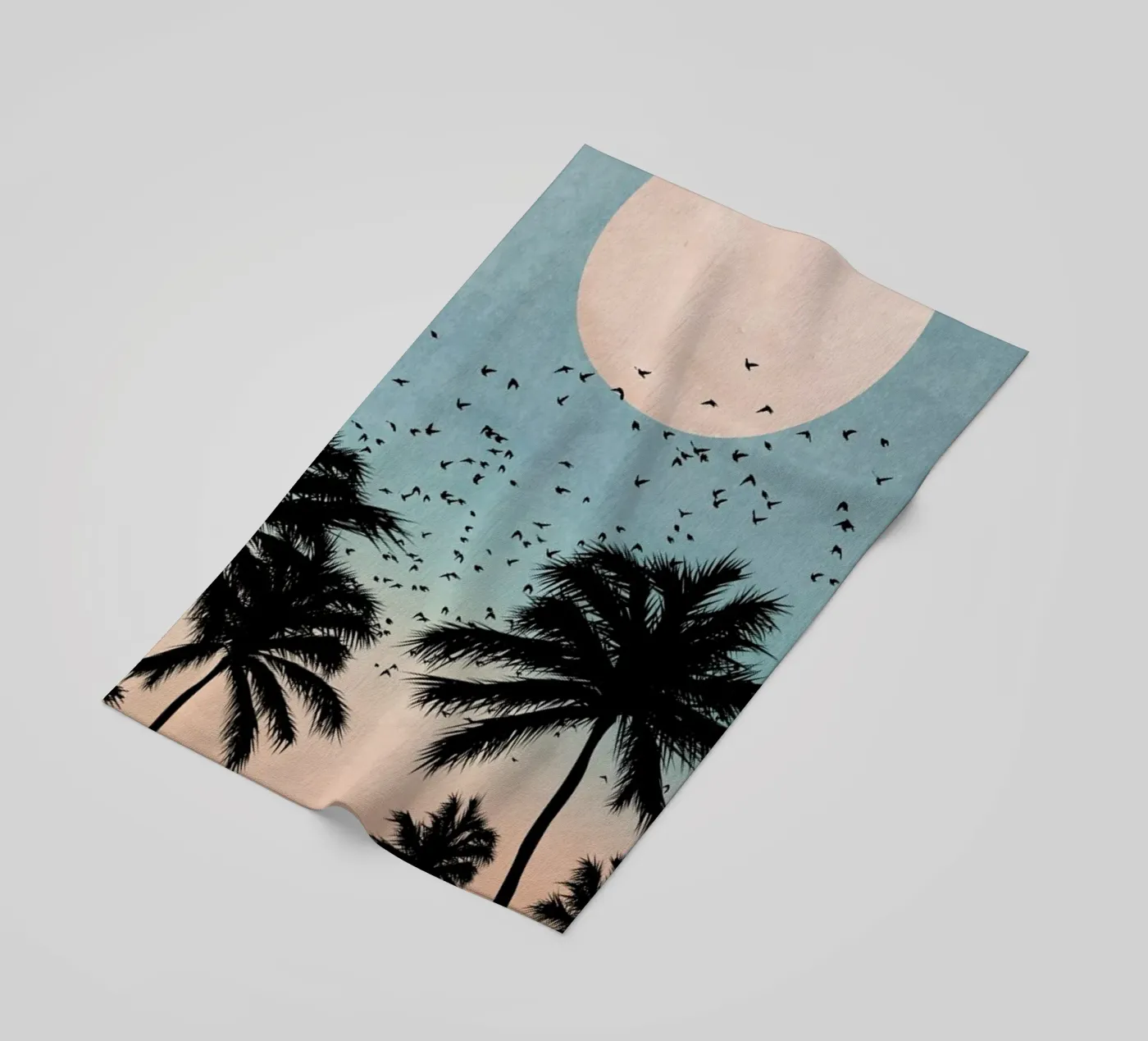 Sunrise beach towel by Kubistika