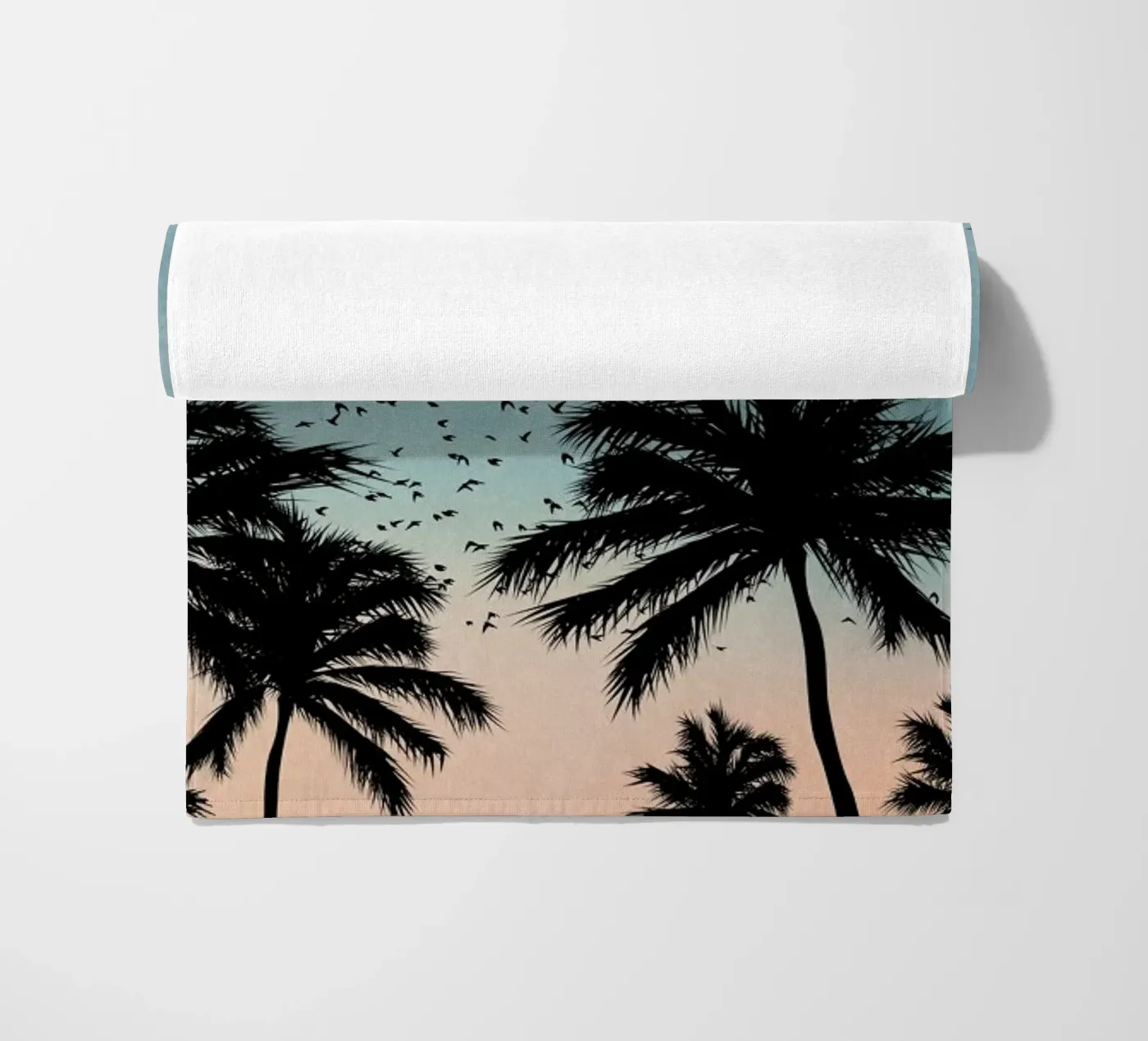 Sunrise beach towel by Kubistika