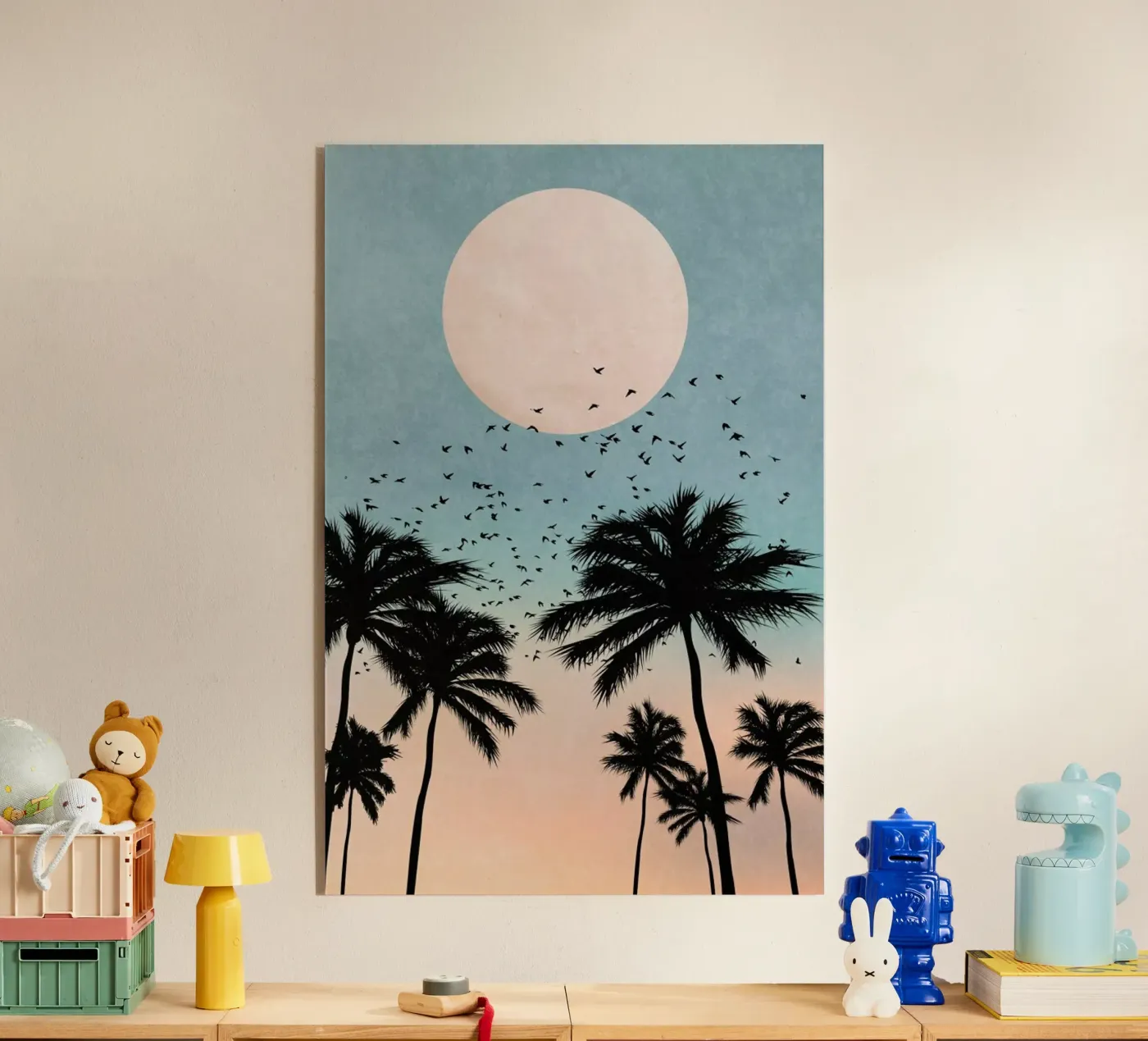 Sunrise acryl van Kubistika