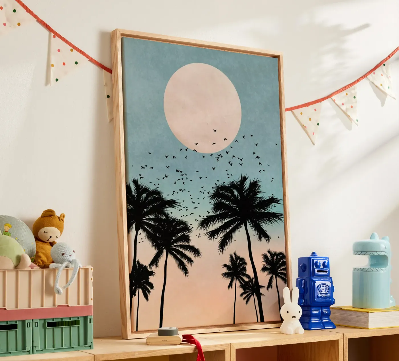 Sunrise canvas van Kubistika