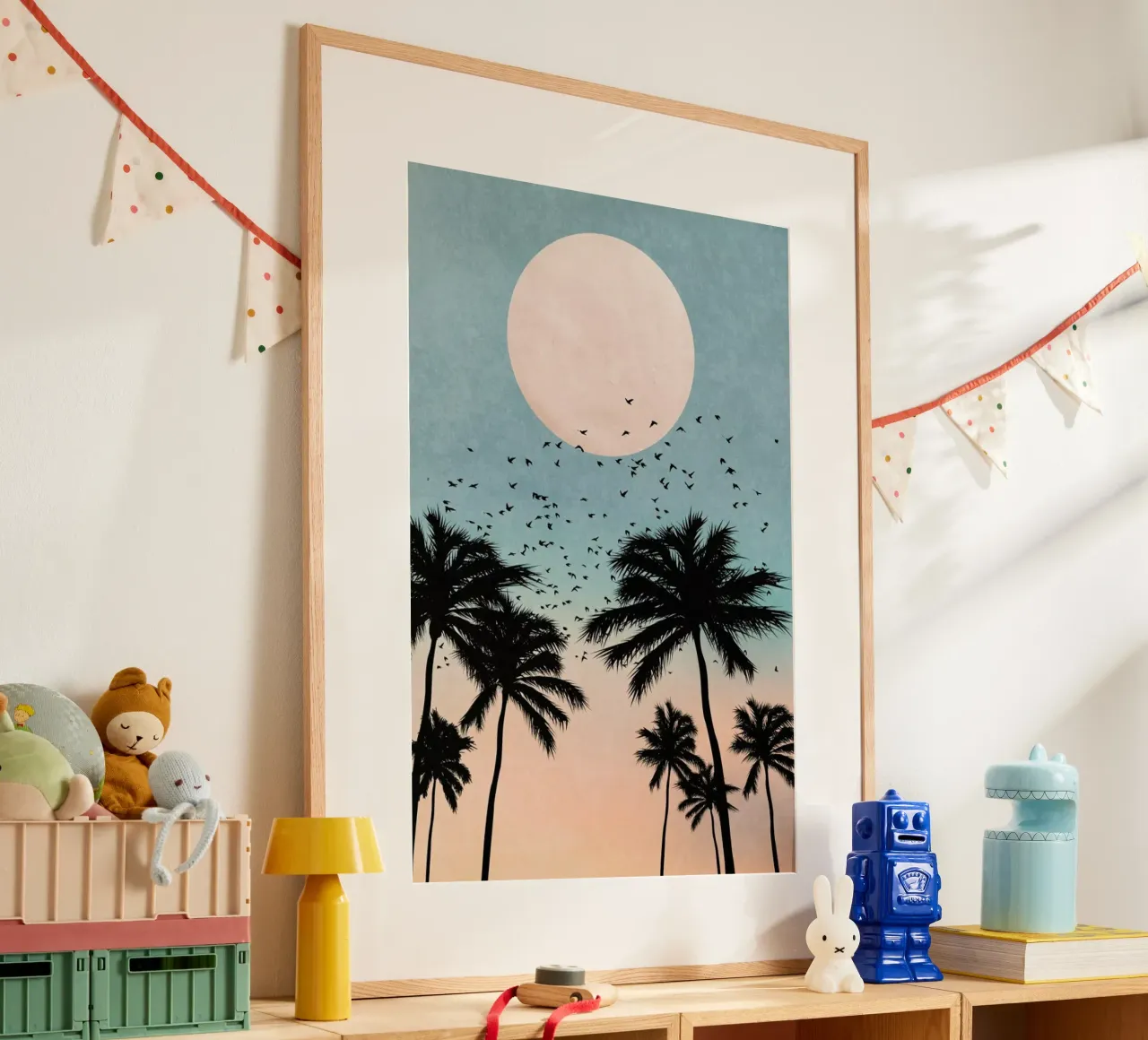 Sunrise poster da Kubistika