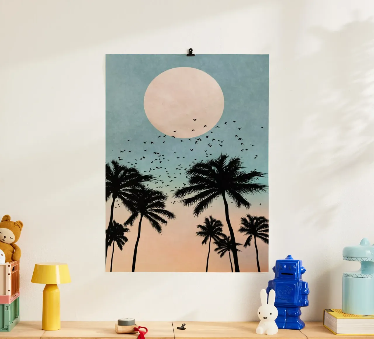 Sunrise poster da Kubistika