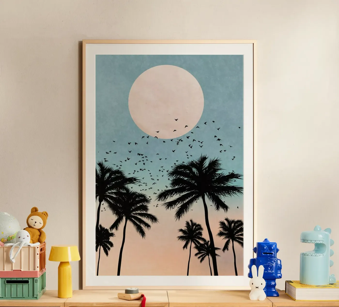 Sunrise poster da Kubistika