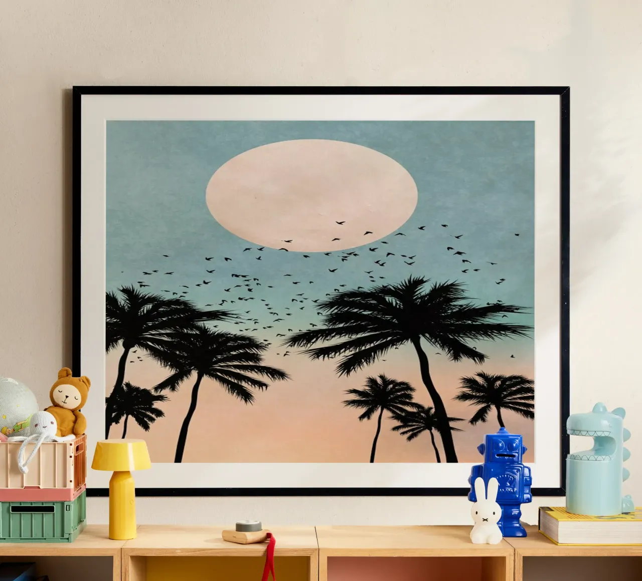 Sunrise poster da Kubistika