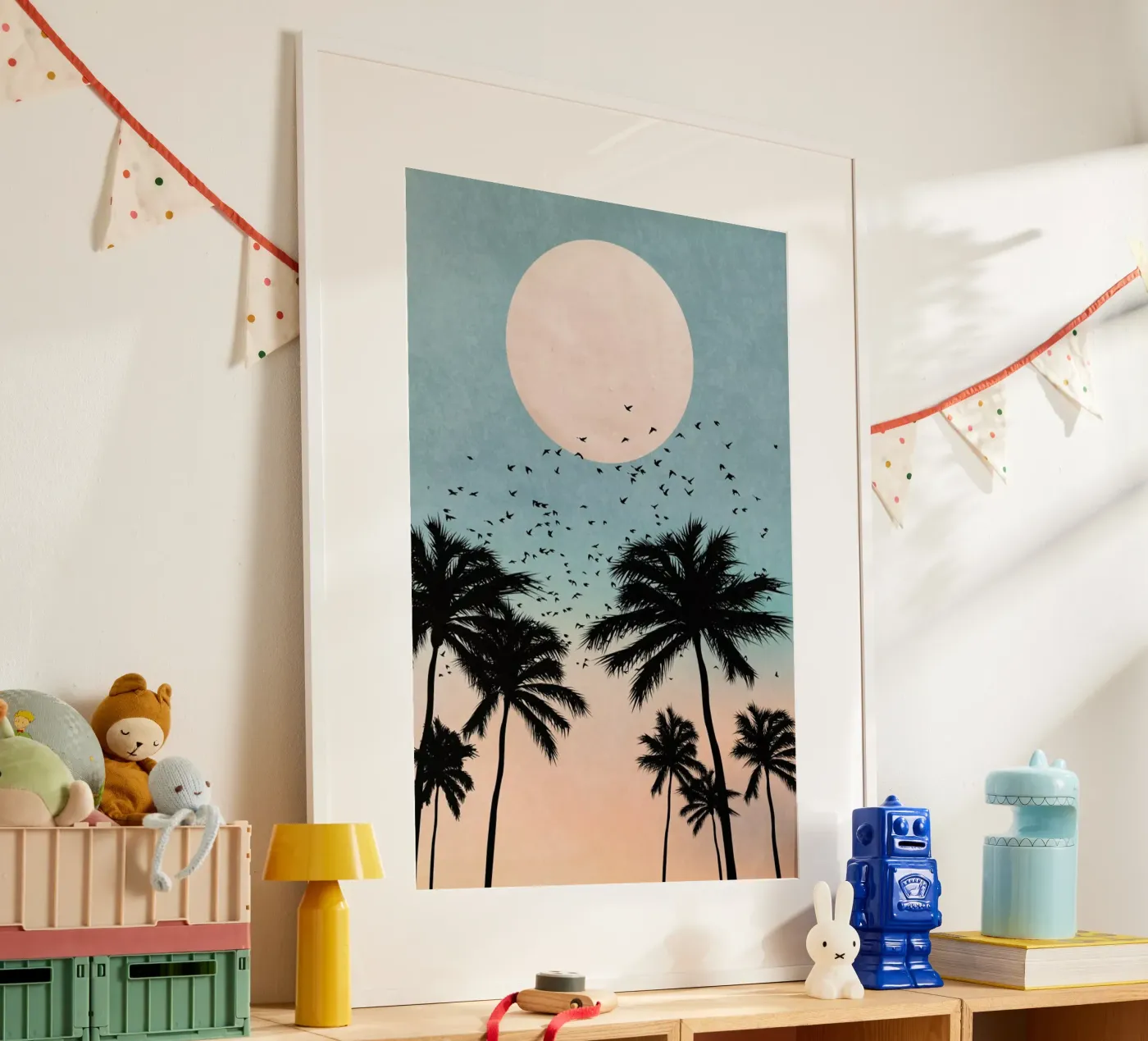 Sunrise poster da Kubistika