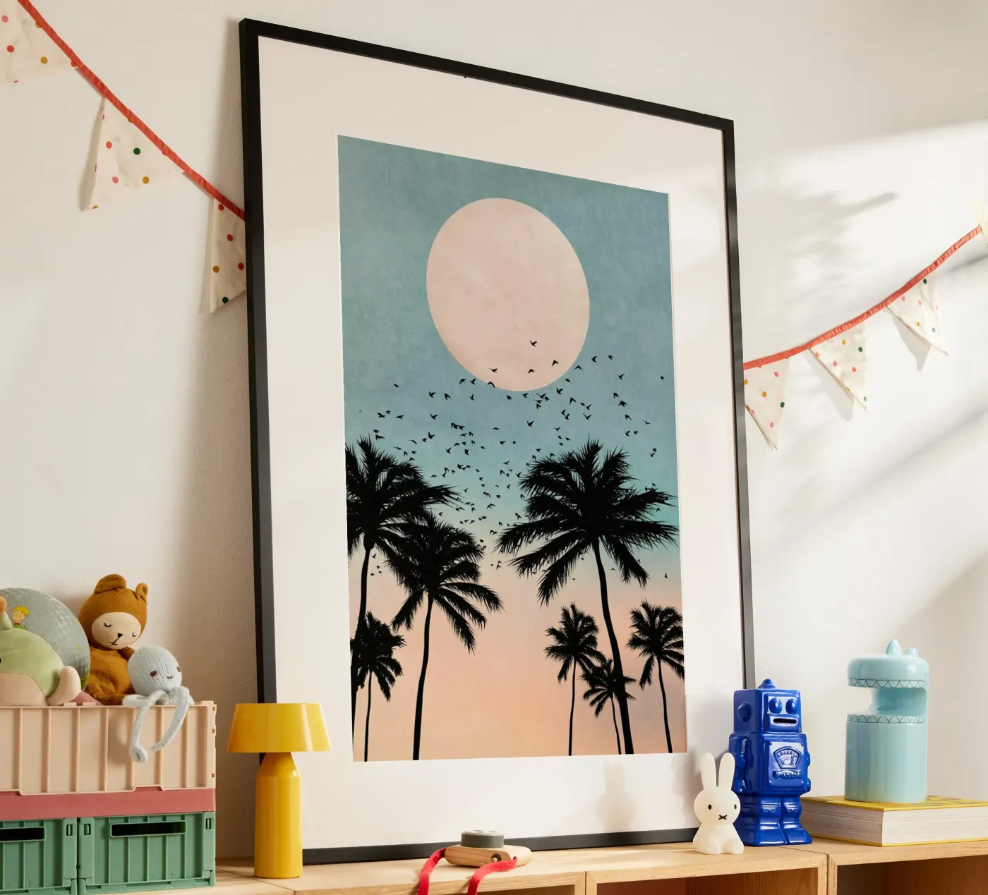 Sunrise poster da Kubistika