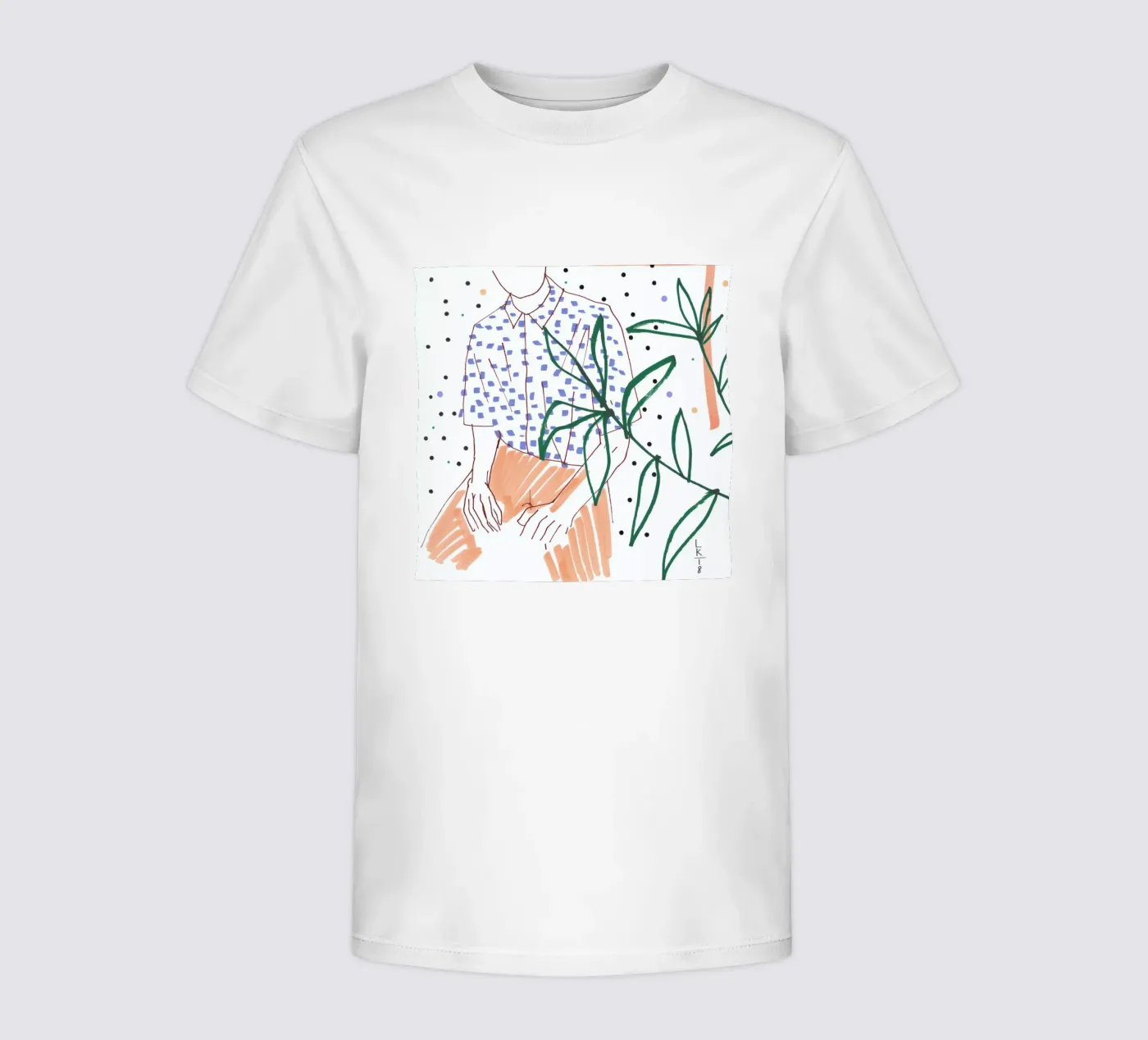 Sitter t-shirt bambini da Liga Kitchen