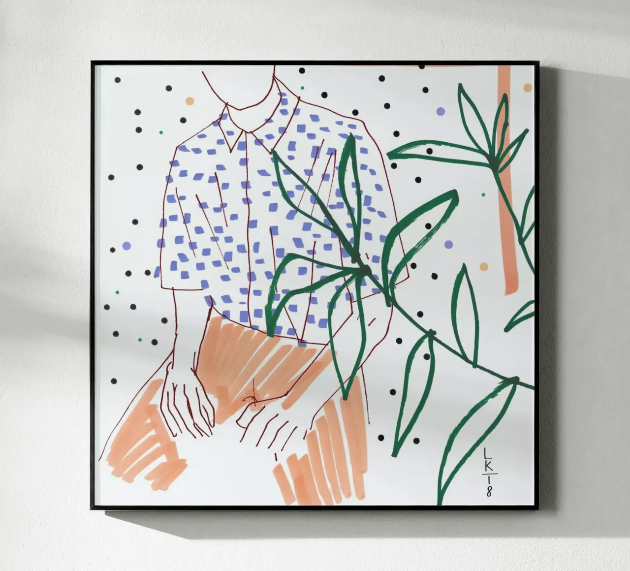 Sitter plexiglass da Liga Kitchen