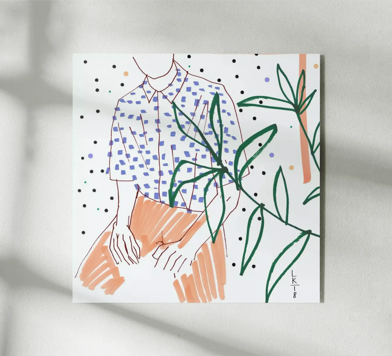 Sitter plexiglass da Liga Kitchen