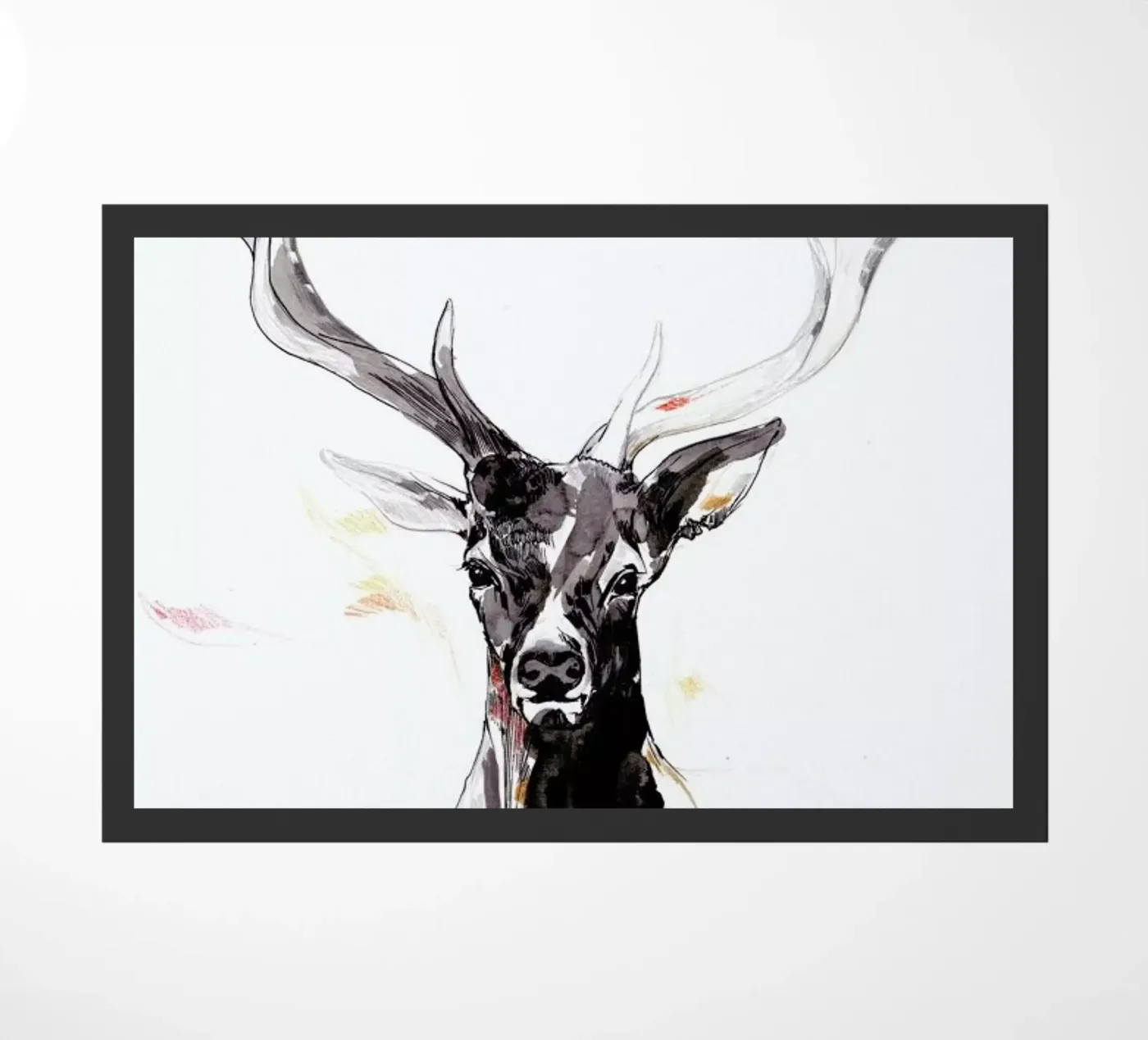 Hirsch 3 doormat by Mala Alani