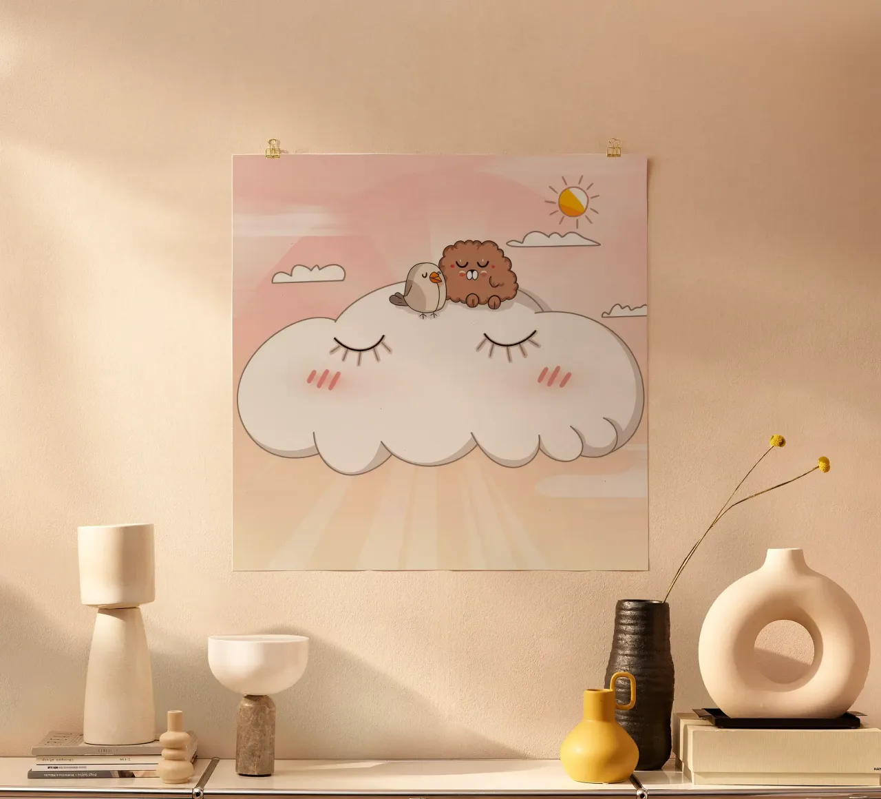 Sogno diurno nuvoloso Reverie poster da Timeless Huse