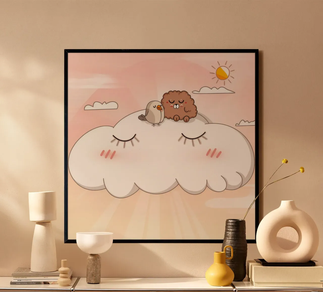 Sogno diurno nuvoloso Reverie poster da Timeless Huse