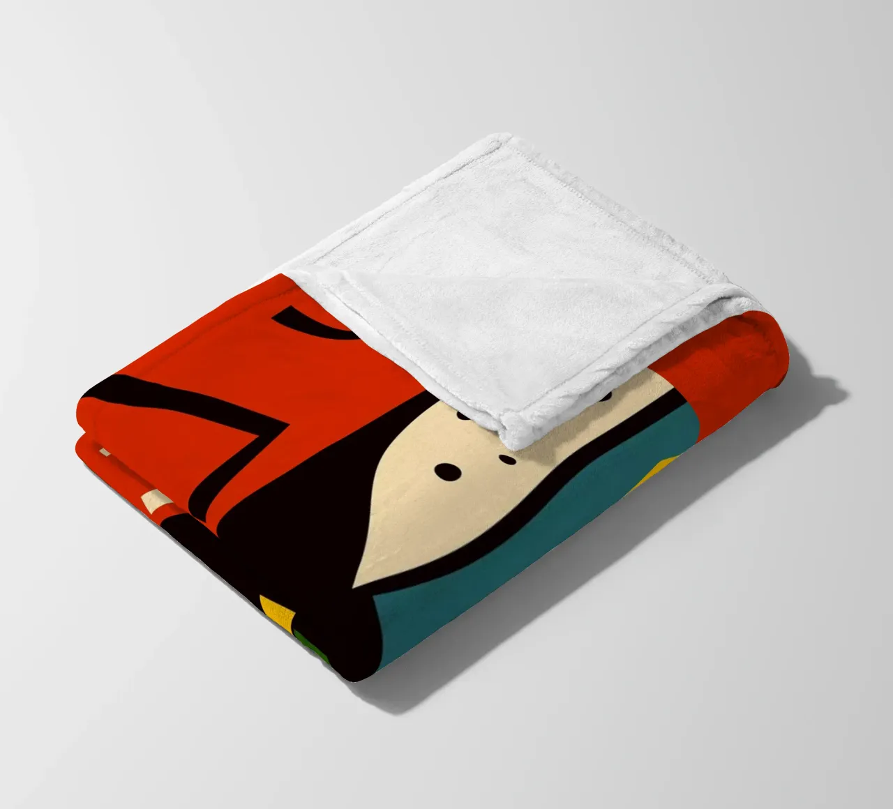Hamburger Yum coperta in pile da Fox & Velvet