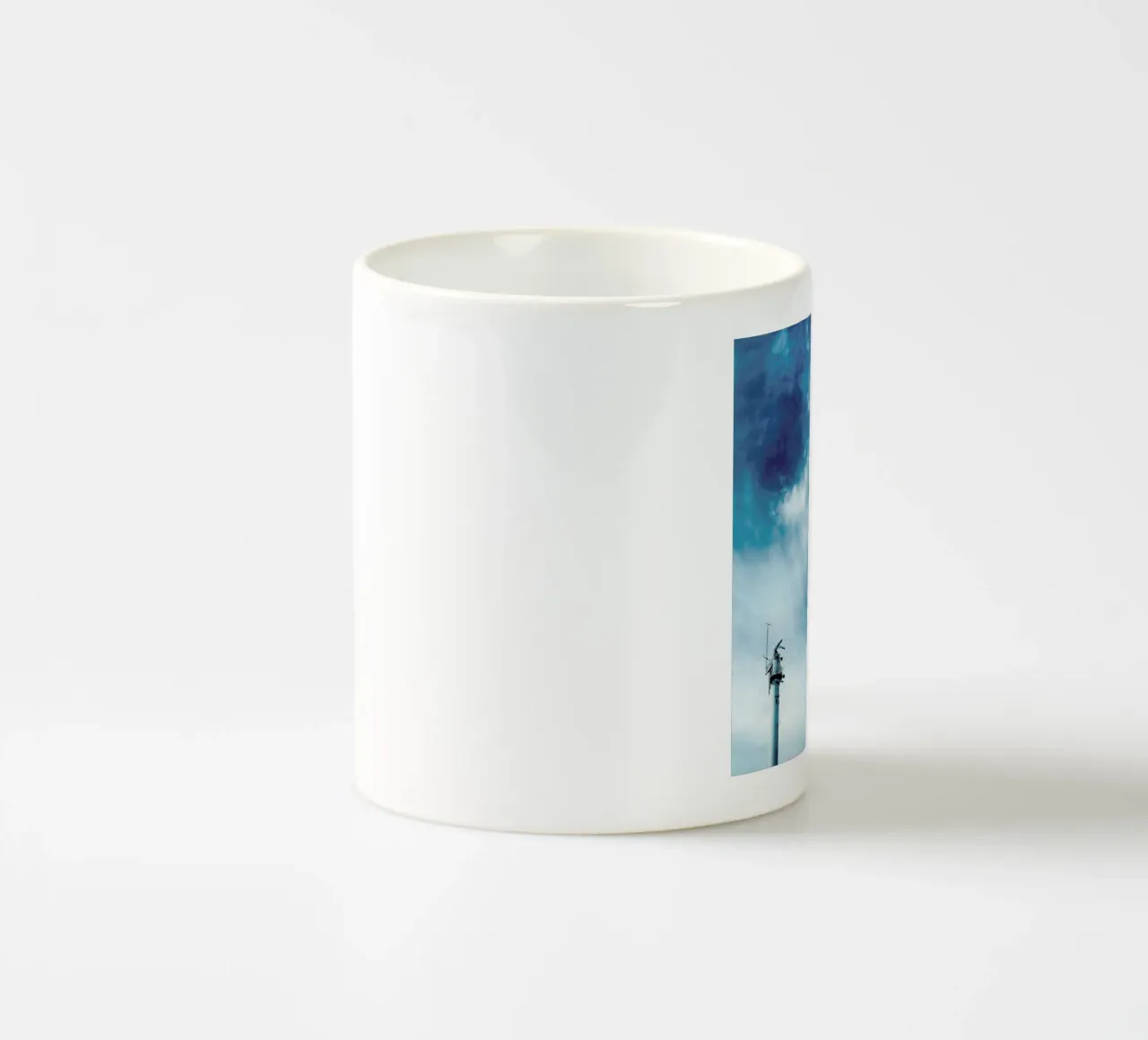Weatherstation ceramic mug by Sattrup & Høst