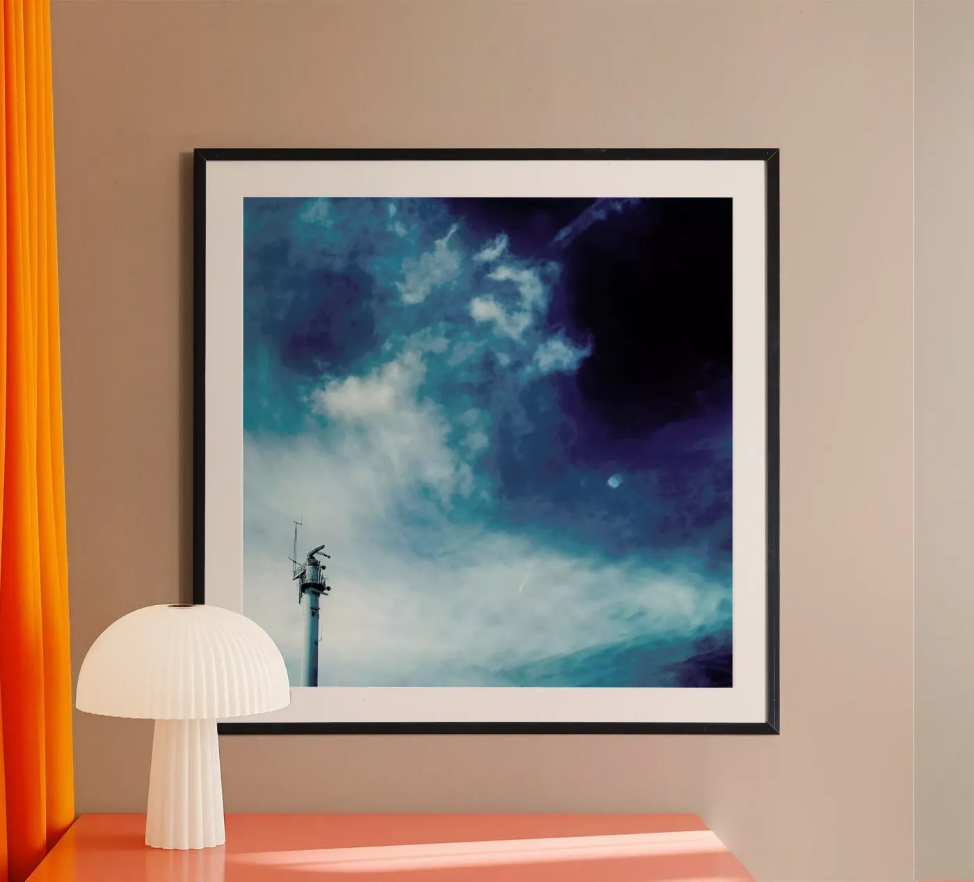 Weatherstation poster da Sattrup & Høst