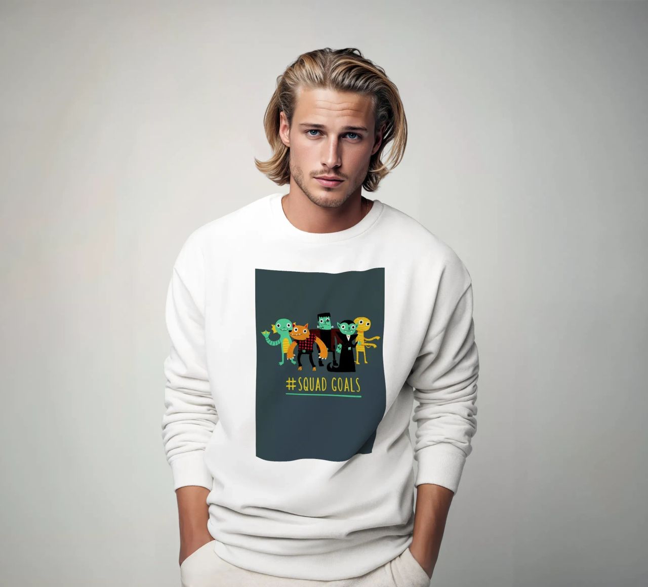 Squad Goals sudadera de DinoMike