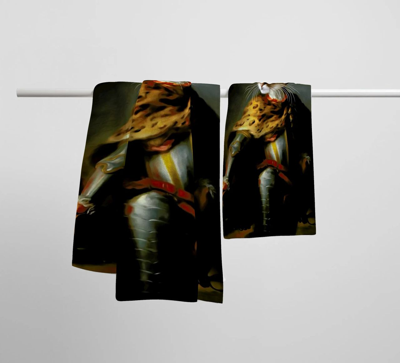 King Maui towel by Tein Lucasson