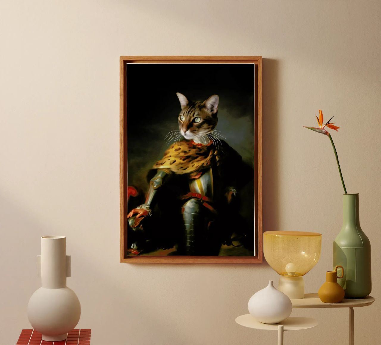 King Maui canvas by Tein Lucasson
