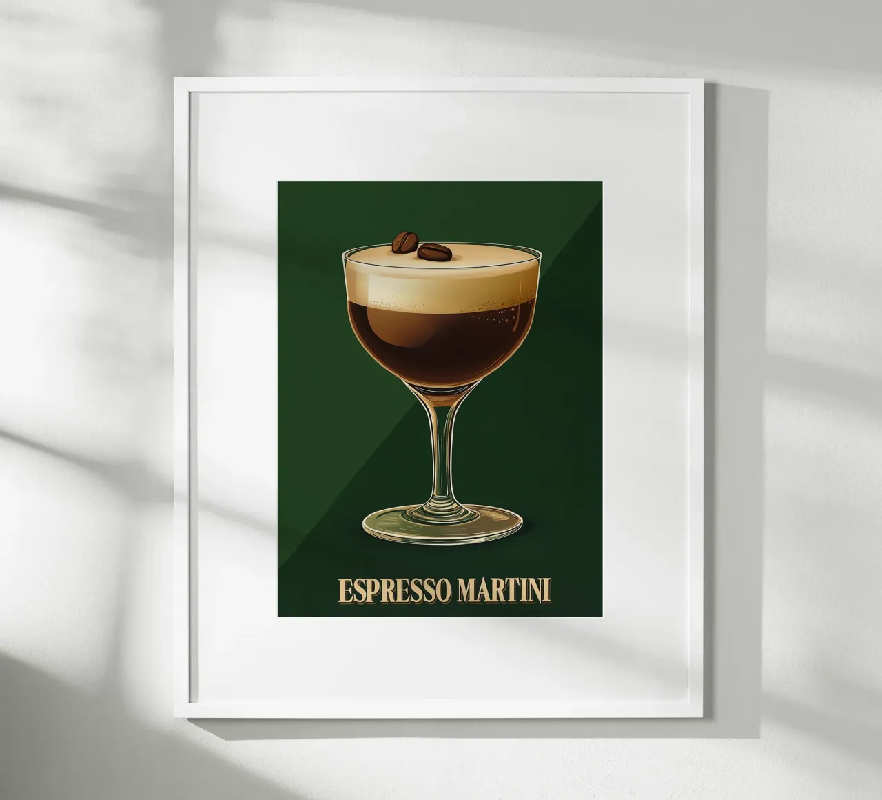 Cocktail Espresso Martini carta hahnemühle da Spice & Style