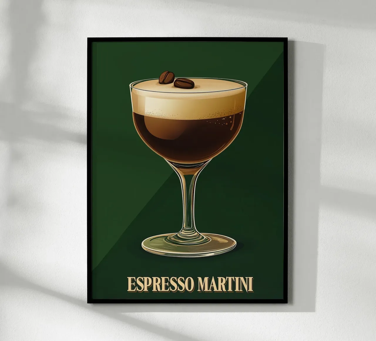 Cocktail Espresso Martini carta hahnemühle da Spice & Style