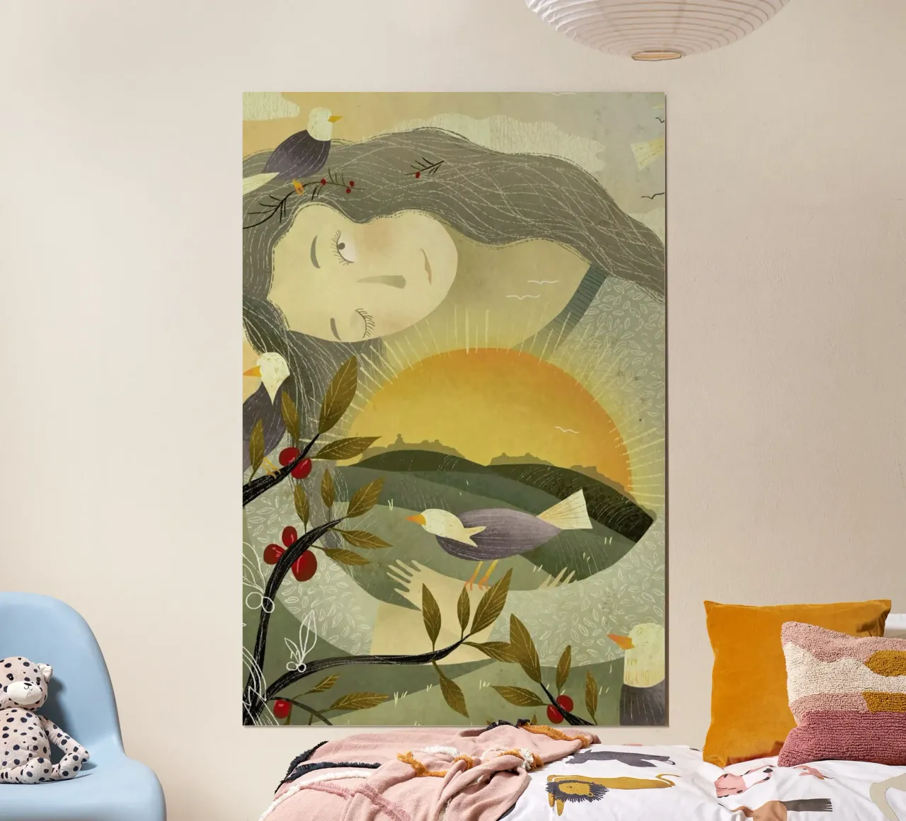 Birds poster da Amalia Restrepo