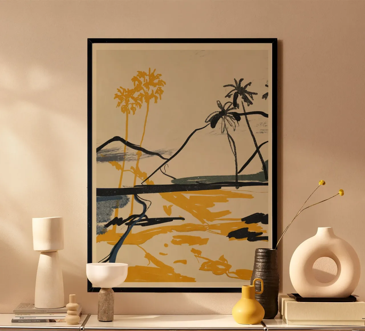 Schizzi di paesaggio 4 poster da LeaDArt