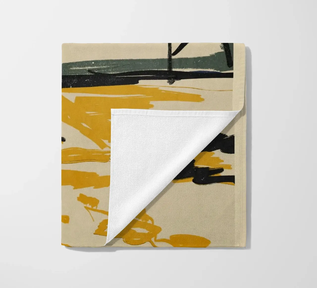 Landscape sketch art 4 beach towel by LeaDArt