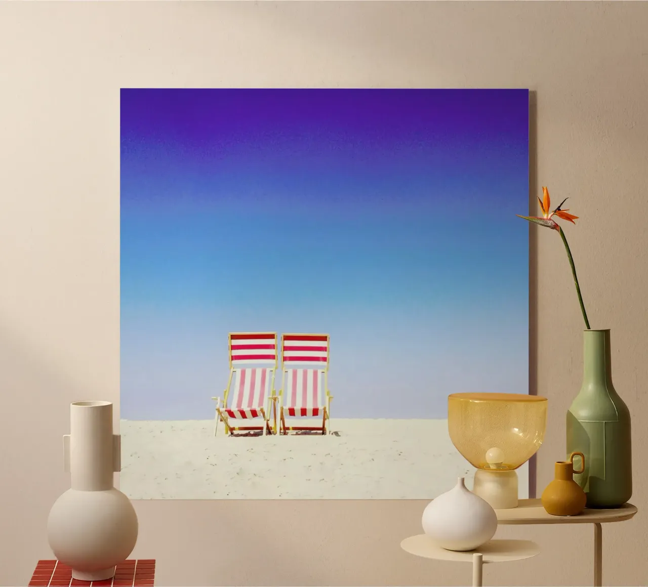 Beach Chairs plexiglass da Sattrup & Høst