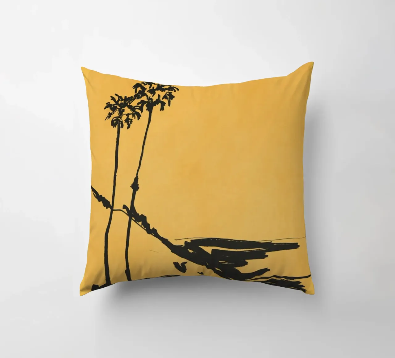 Landscape sketch art 5 decorative cushion by LeaDArt